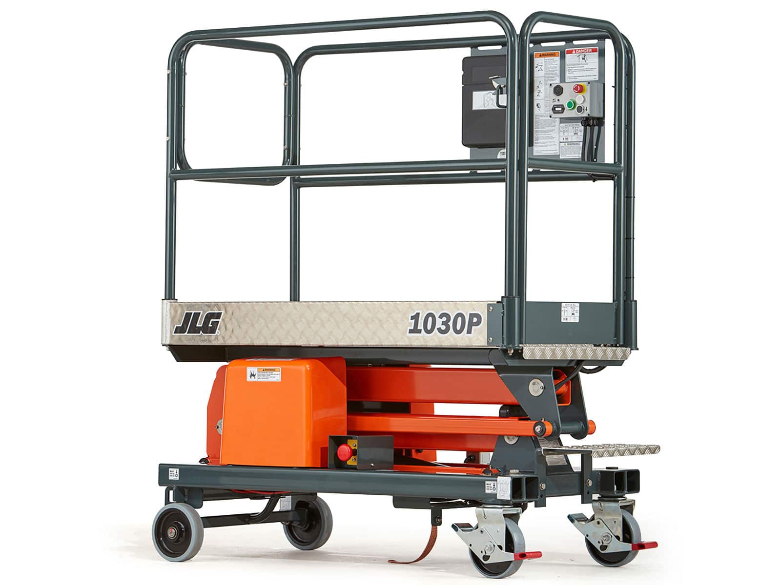 jlg 1030p push around lift
