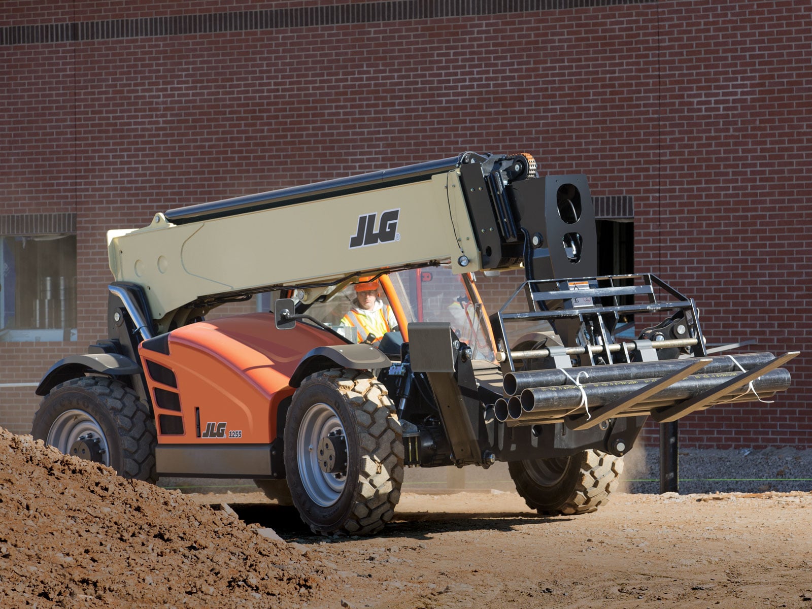 jlg 1255 telehandler application