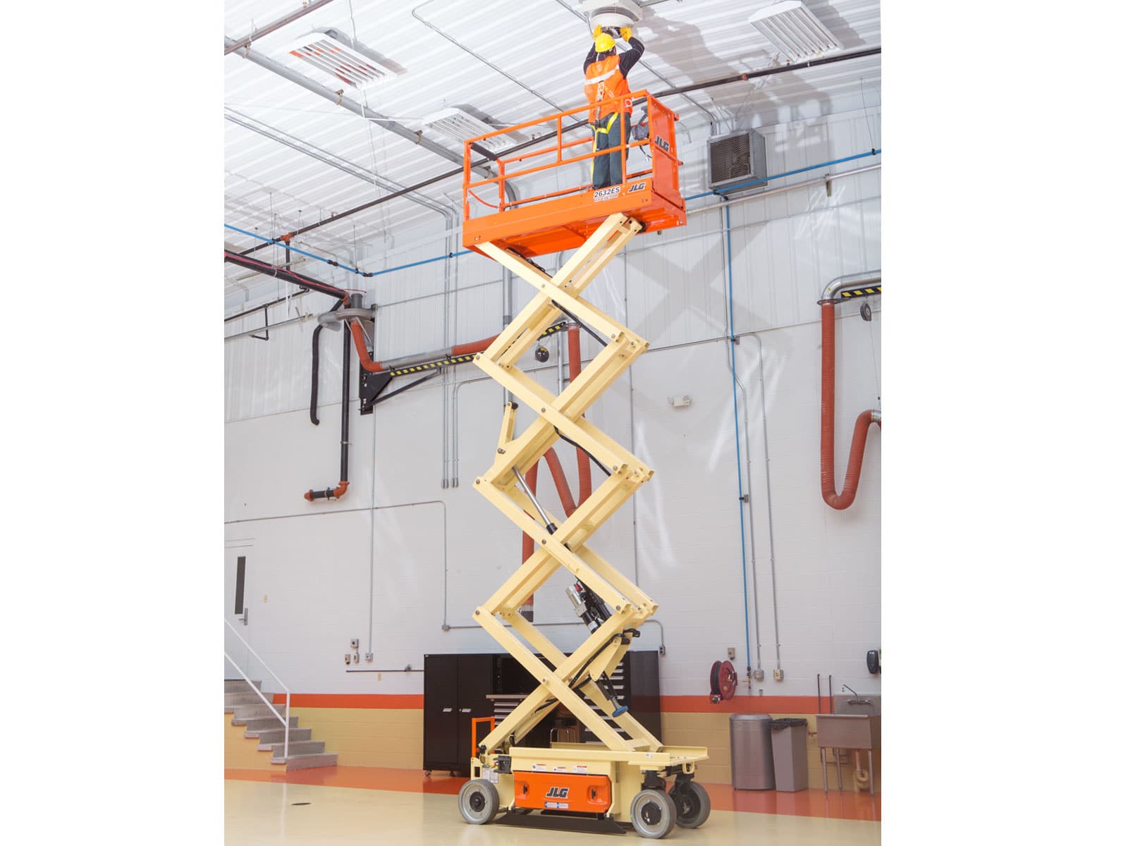 jlg 2632es electric scissor lift maintenance application