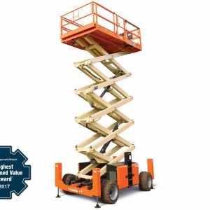 jlg 530lrt engine powered scissor lift