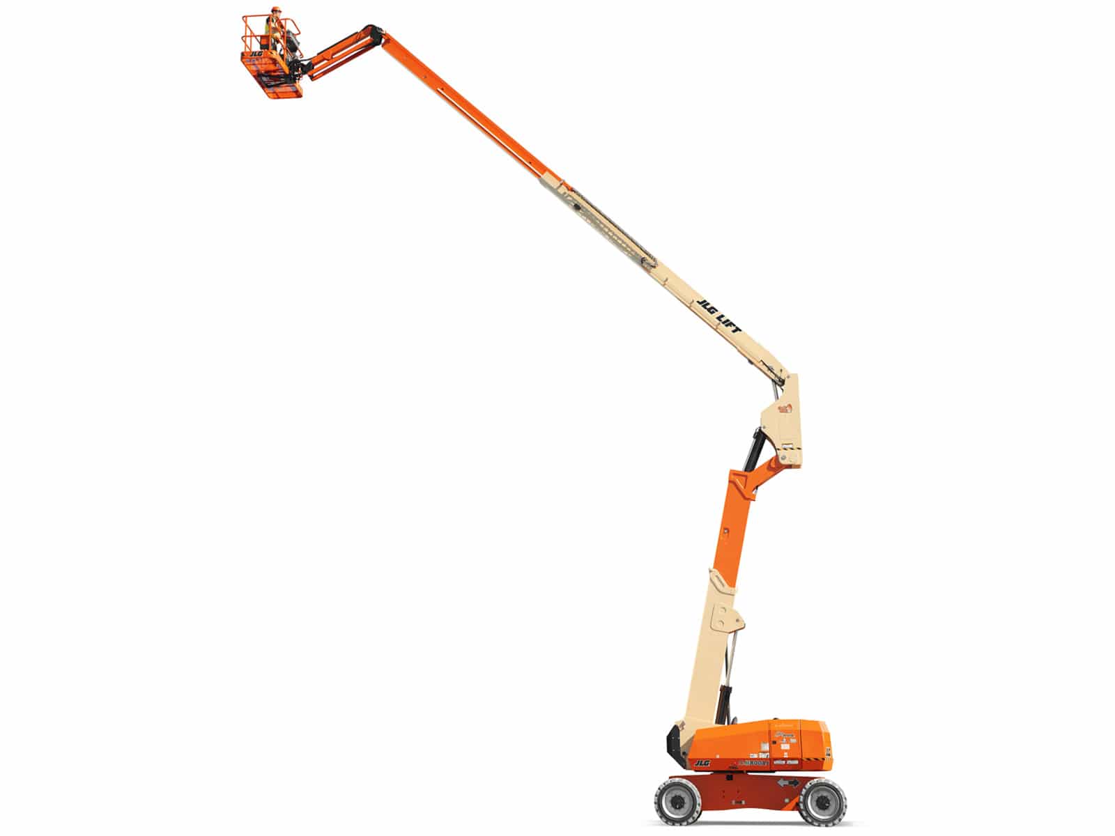 jlg h800aj articulating boom lift