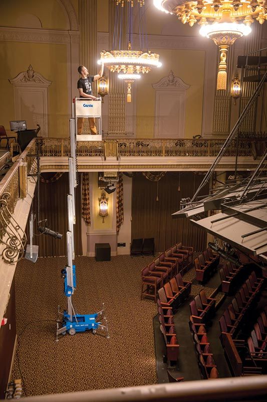 genie awp-25s aerial work platform application