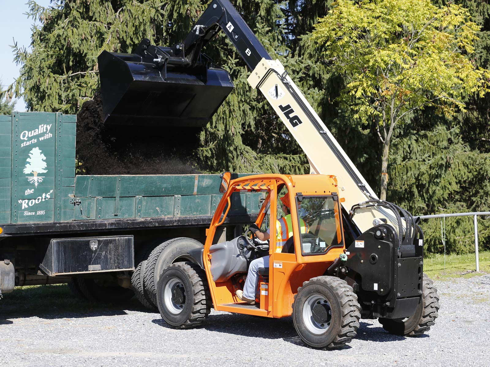 jlg g5-18a telehandler application