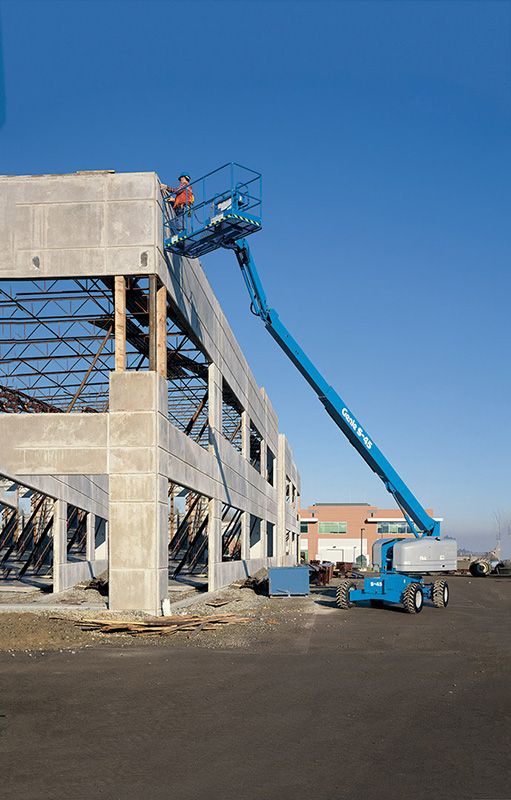 genie s-40 telescopic boom lift application