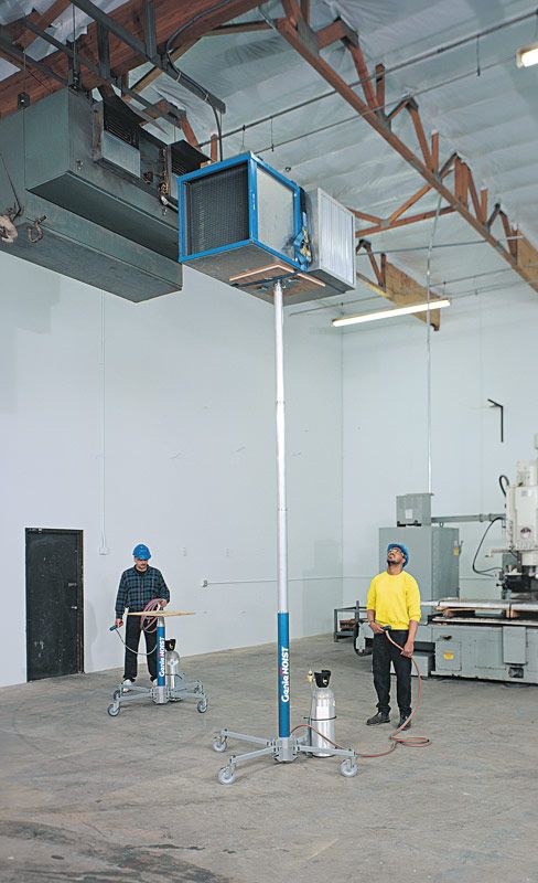 genie gh-3.8 super hoist material lift application