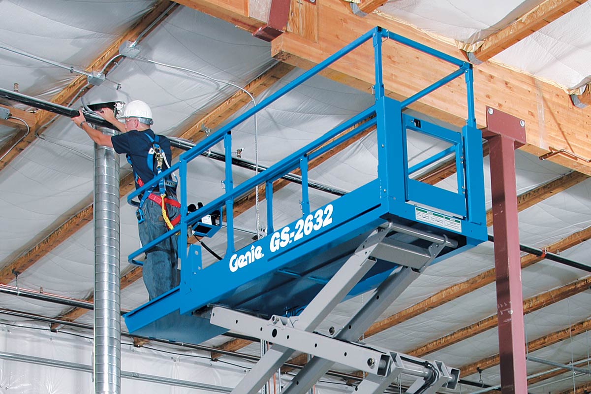 genie gs-2632 scissor lift application