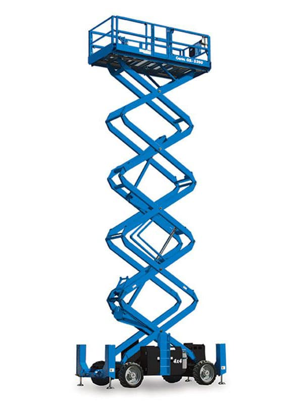 genie gs-5390 rt rough terrain scissor lift