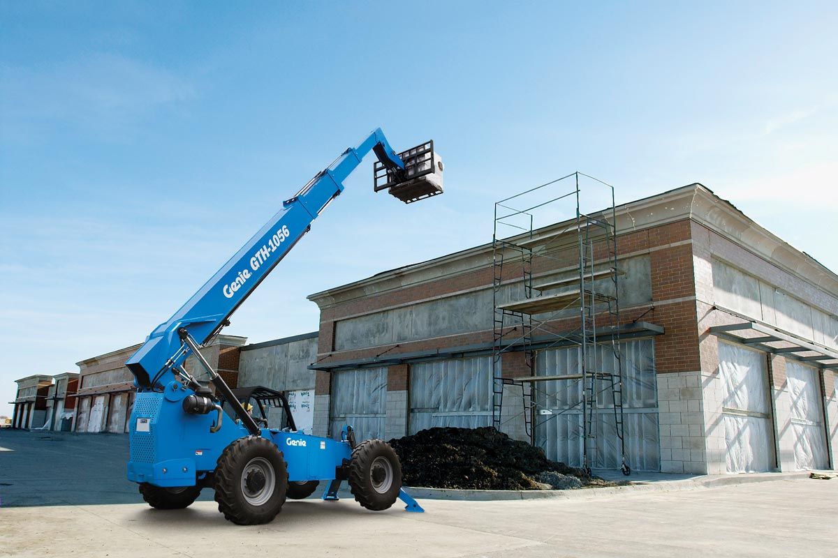 genie gth-1056 telehandler application