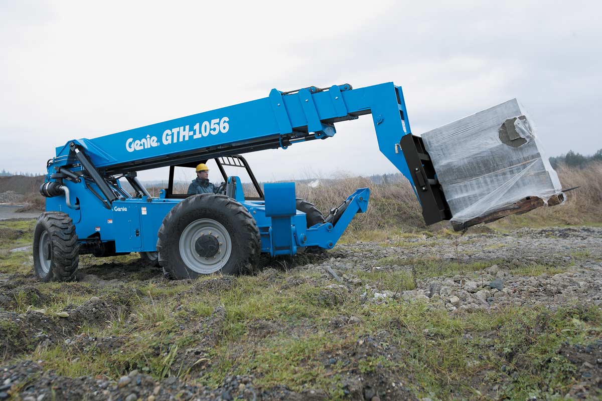 genie gth-1056 telehandler application