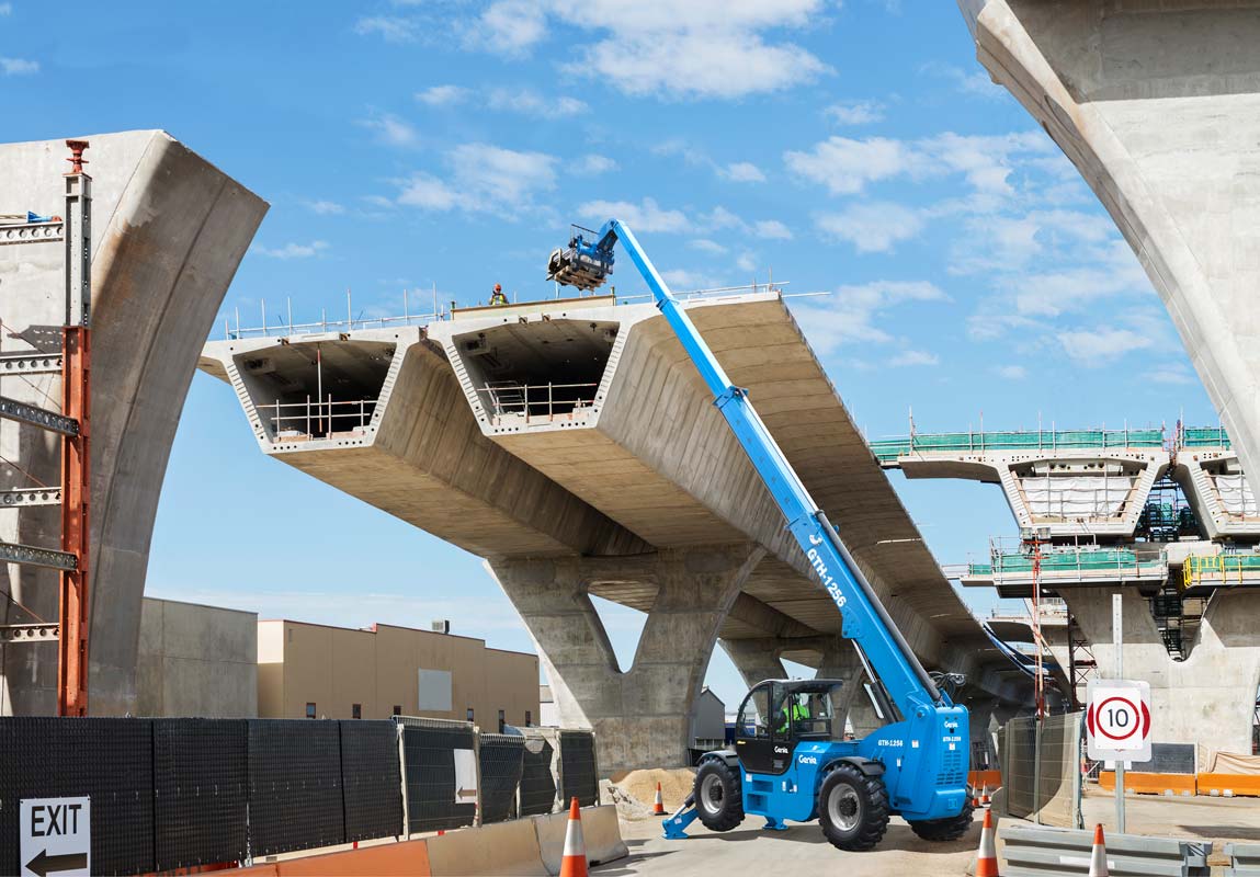 genie gth-1256 telehandler application