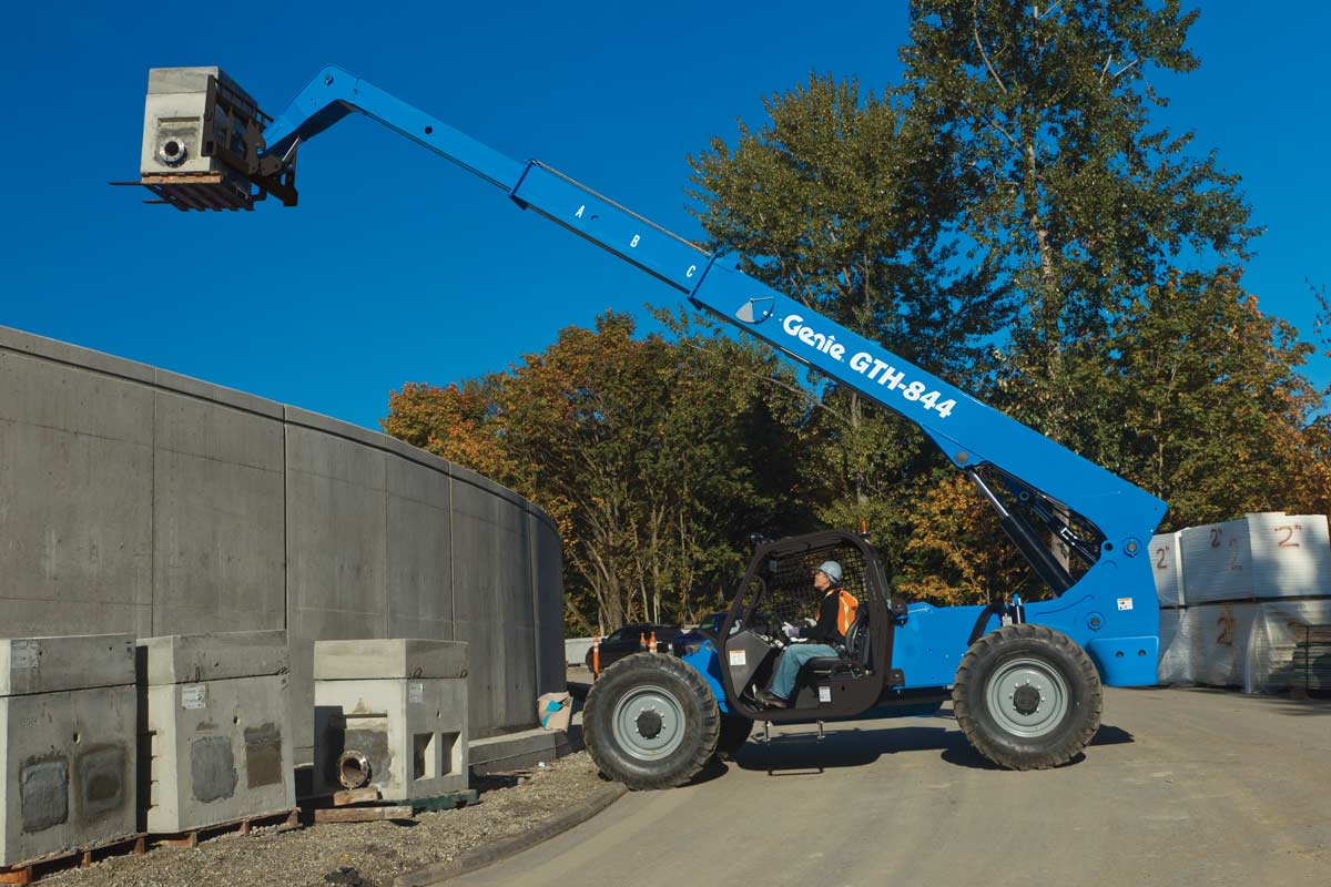 genie gth-844 telehandler application