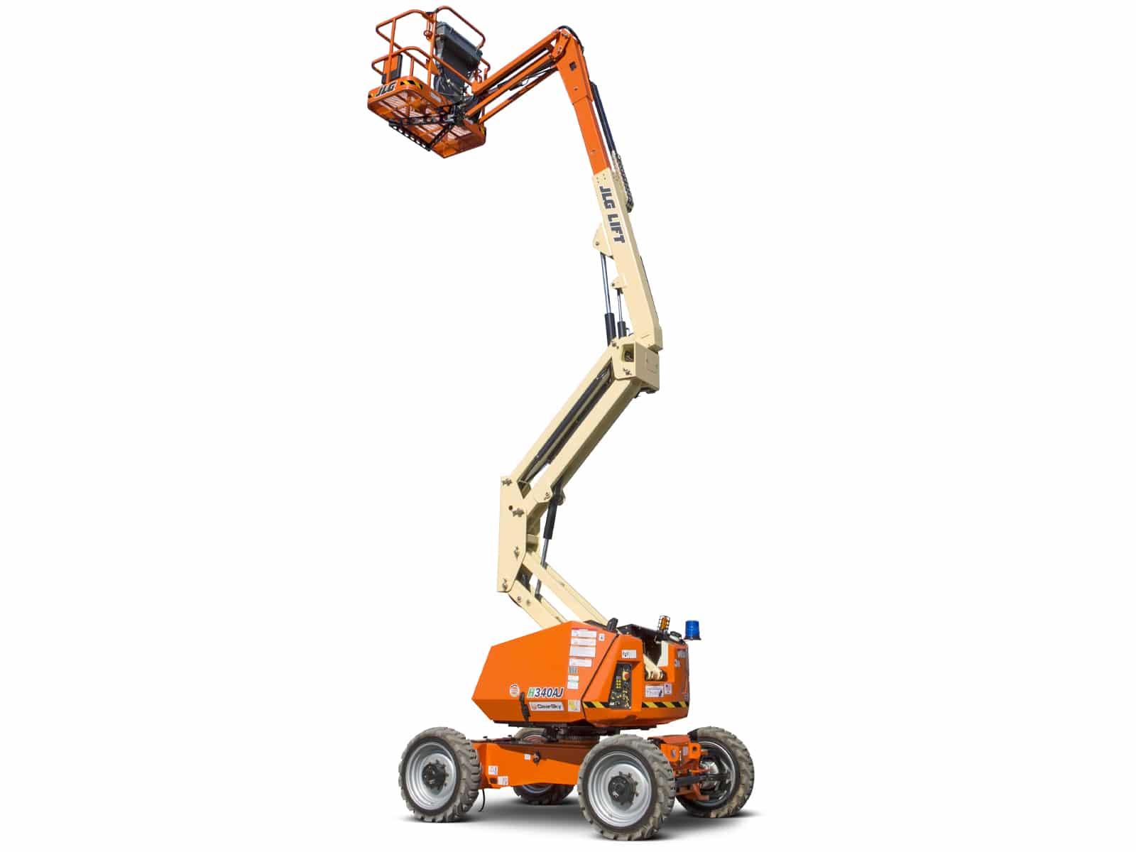 jlg h340aj hybrid articulating boom lift