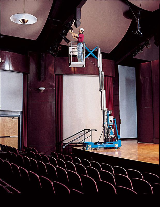 genie iwp-30s industrial work platform application