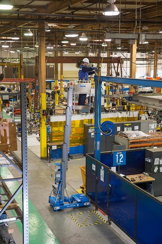 genie iwp-30s industrial work platform application