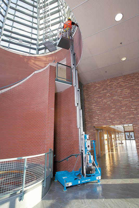 genie iwp-30s industrial work platform application