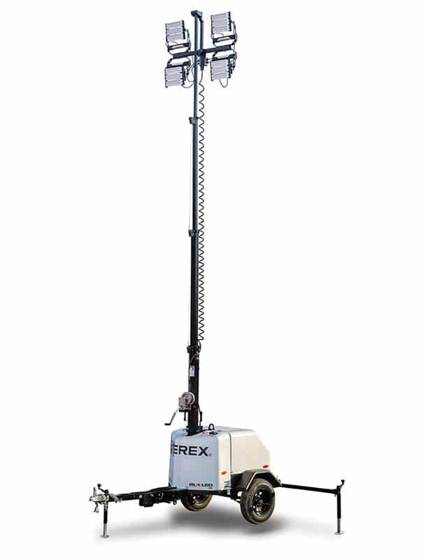 terex rl-4 led gas light tower