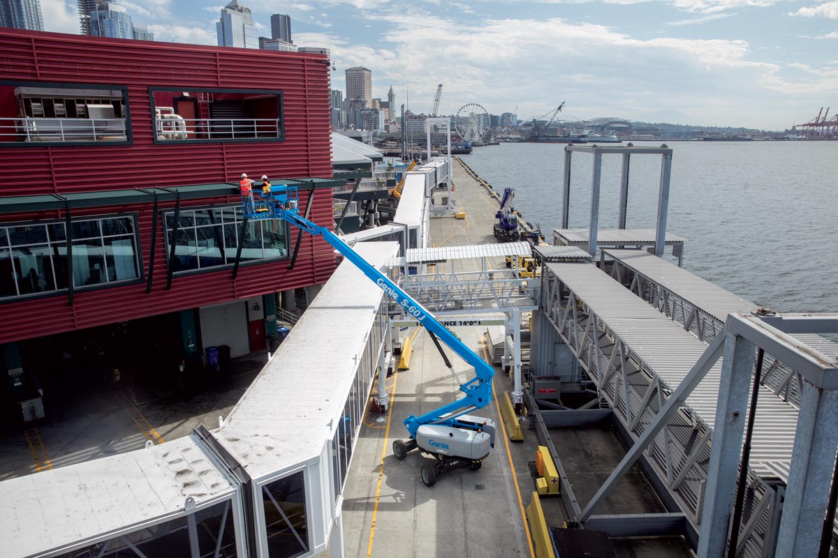 genie s-60 j telescopic boom lift outdoor application