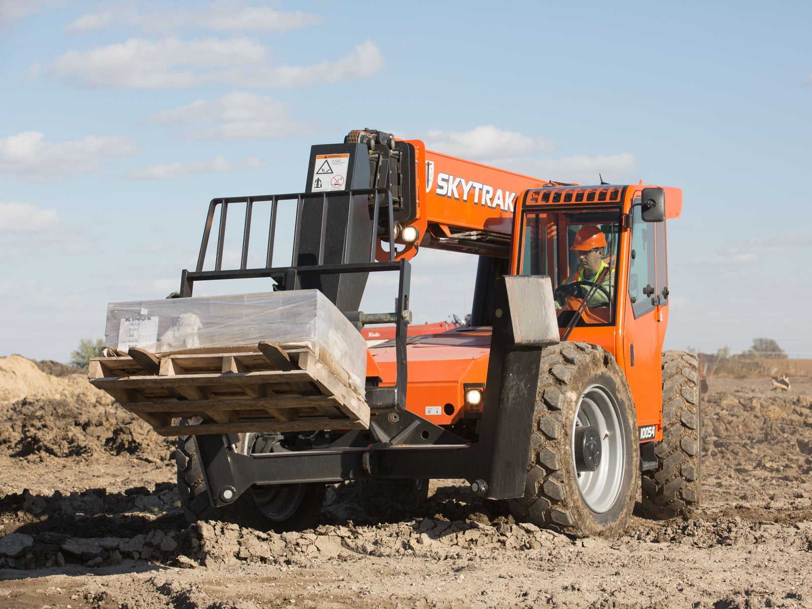 skytrak 10054 telehandler application