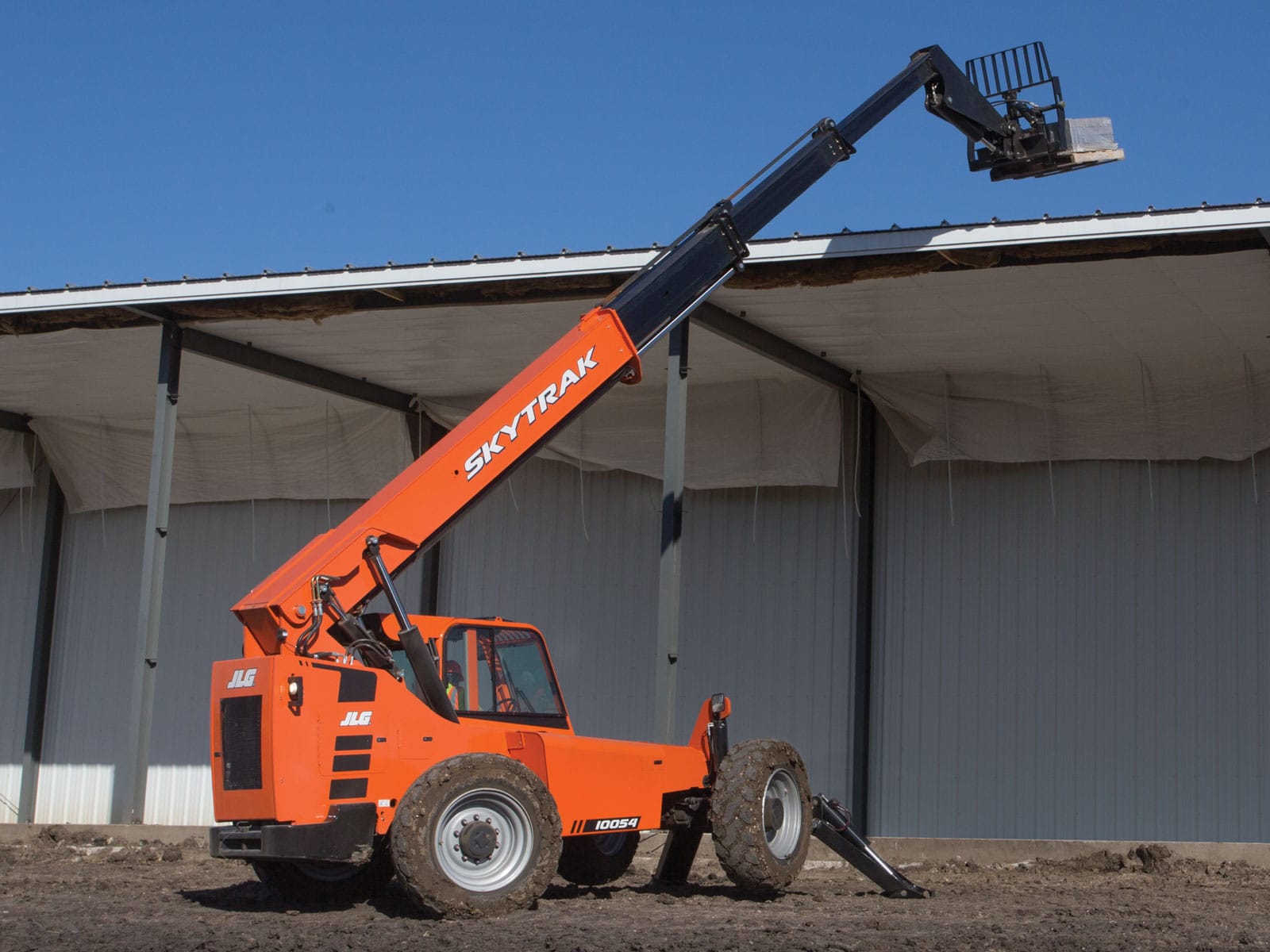 skytrak 10054 telehandler application