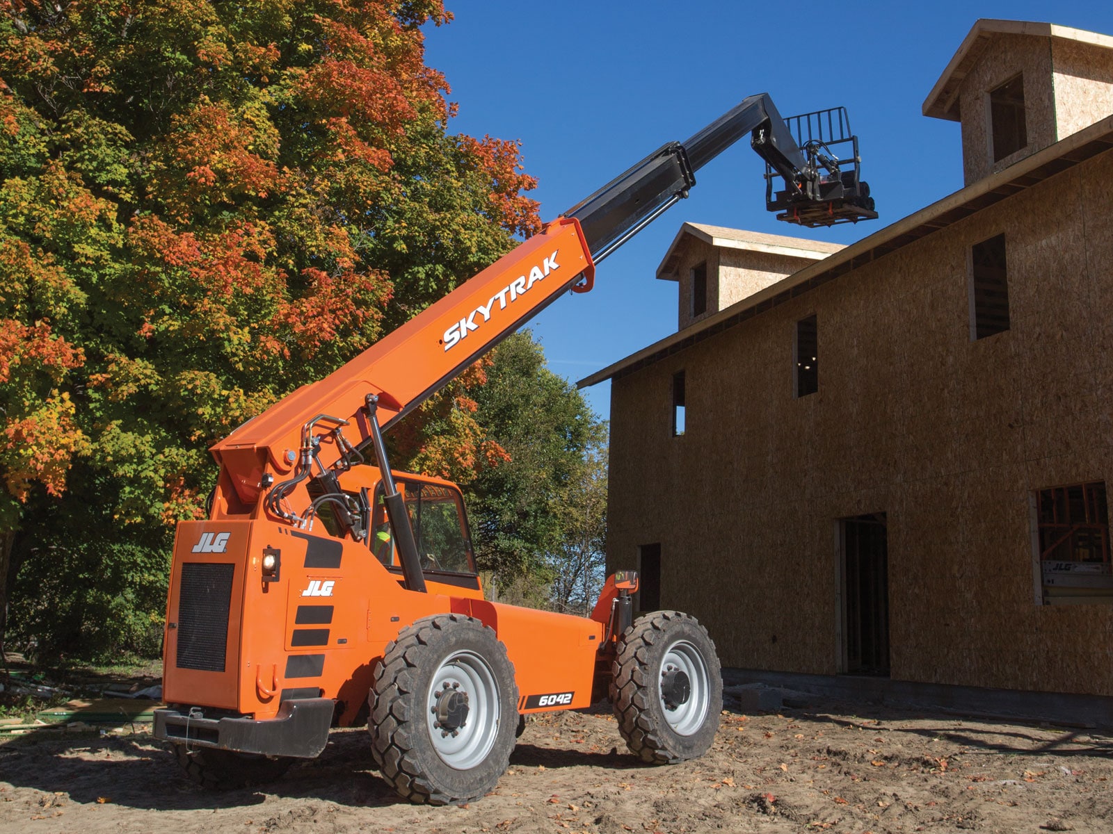 skytrak 6042 telehandler application
