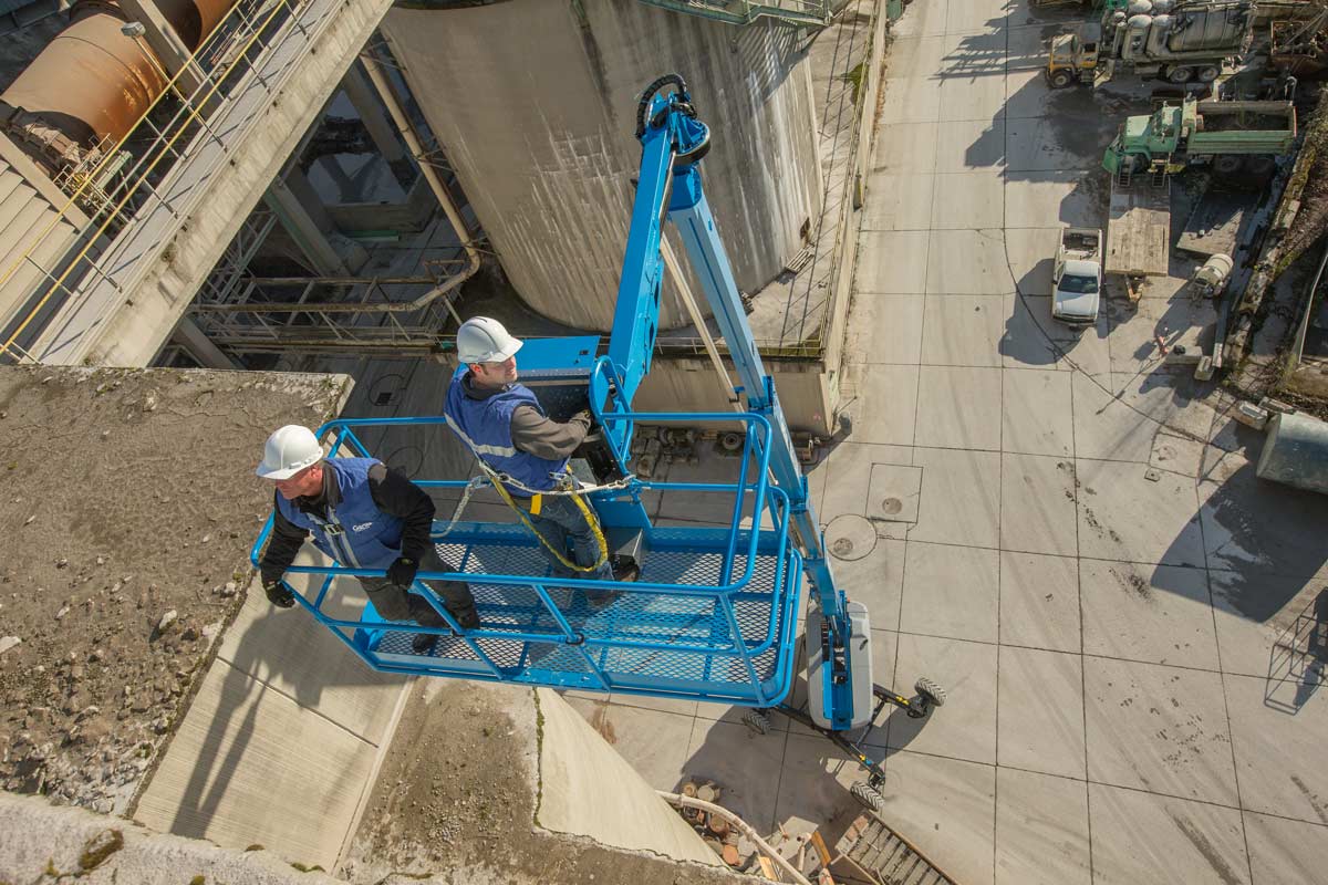 genie sx-150 telescopic boom lift application