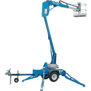 genie tz-34/20 trailer mounted boom lift