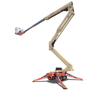 jlg x600aj compact crawler boom