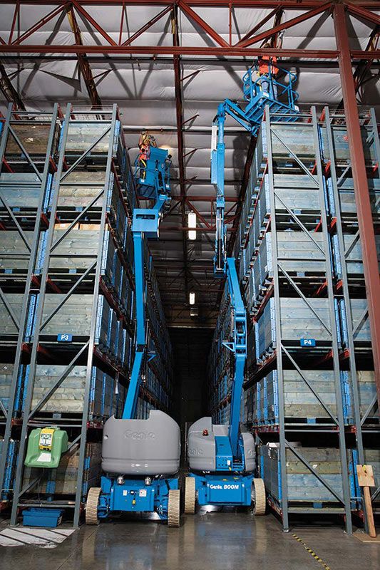 genie z-40/23 n rj articulating boom lift application