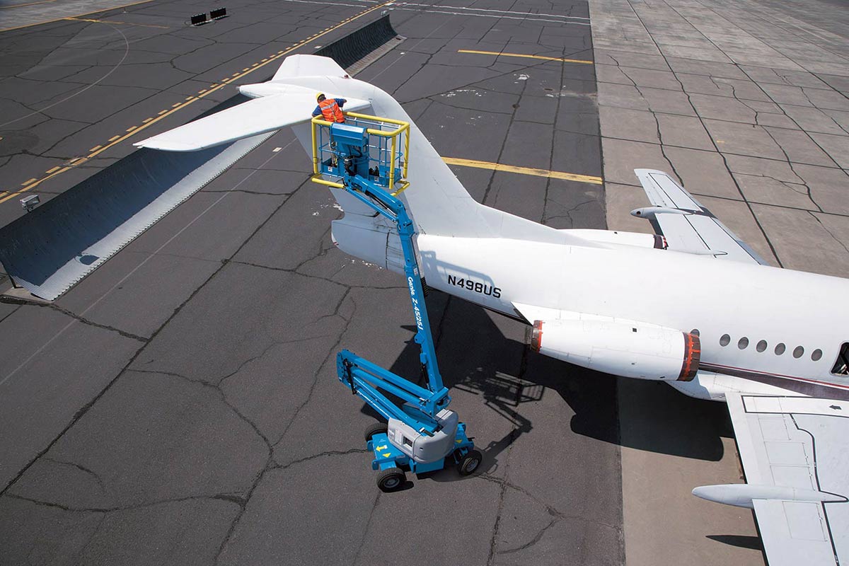 genie z-45/25j dc articulating boom lift