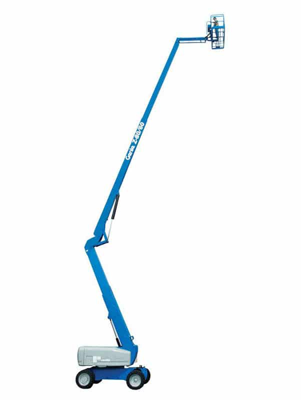 genie z-80/60 articulating boom lift