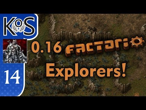 0.16 Factorio Explorers! Ep 14: CHANNELING MY INNER WARLORD - Coop with Xterminator, MP Gameplay