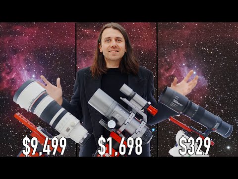 LENS vs. TELESCOPE for Photographing Deep Space