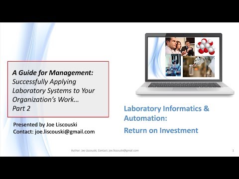 Part 2 Successfully Applying Laboratory Systems to Your Organization's Work