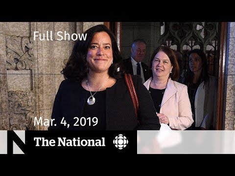 The National for March 4, 2019 — Philpott Resigns, At Issue, Michael Jackson Fallout