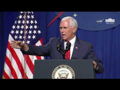 Vice President Pence Delivers Remarks Regarding the Administration's Space Policy Priorities