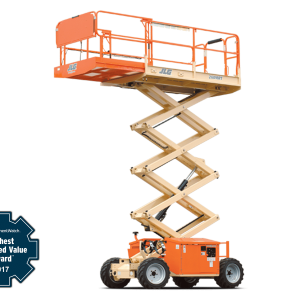 jlg 260mrt engine powered scissor lift