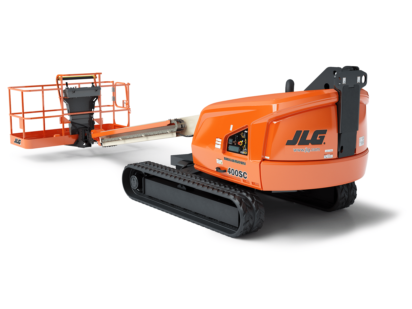 jlg 400sc telescopic crawler boom lift