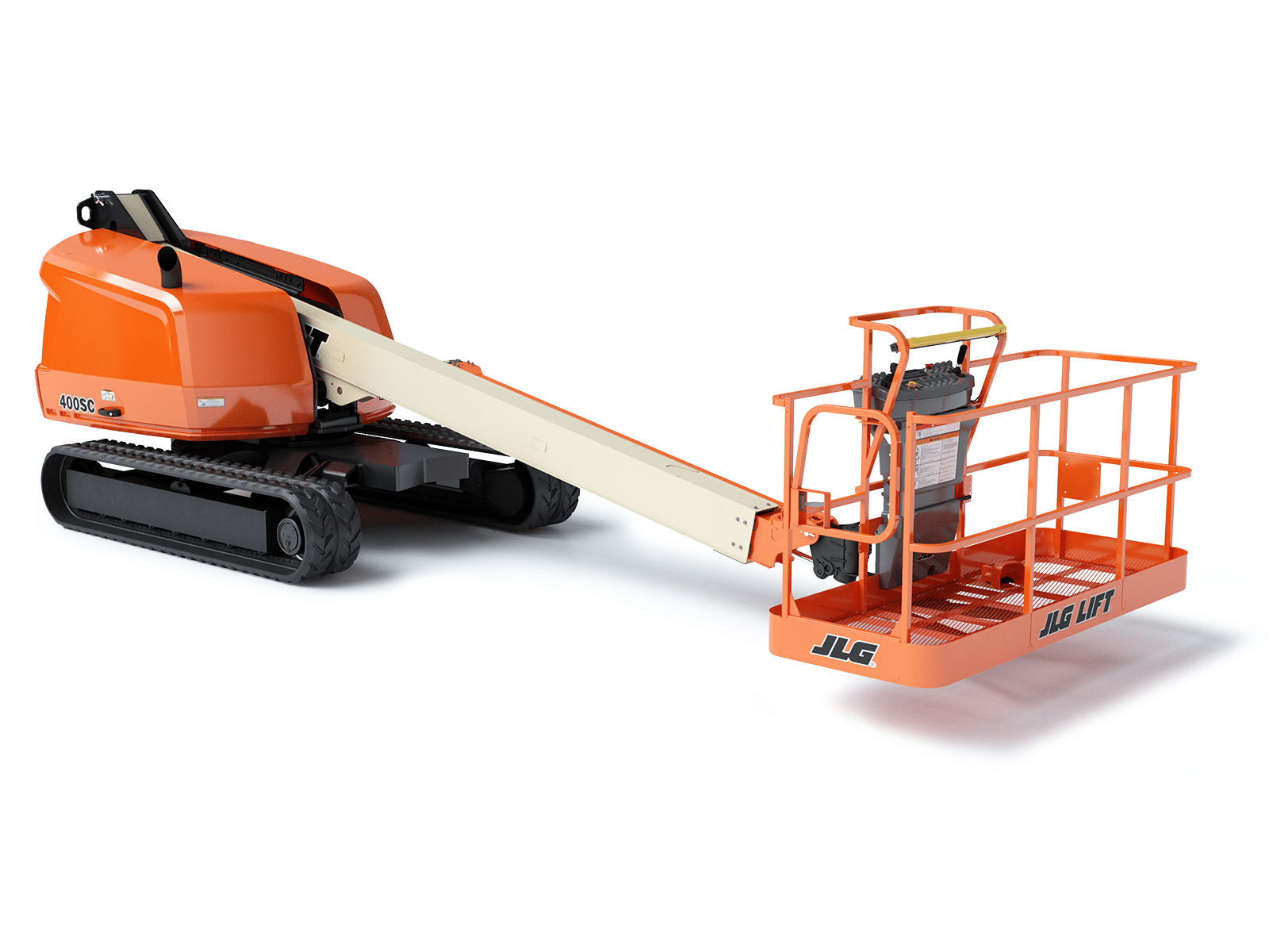 jlg 400sc telescopic crawler boom lift