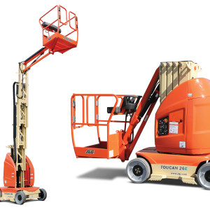 jlg 26e toucan mast boom lift