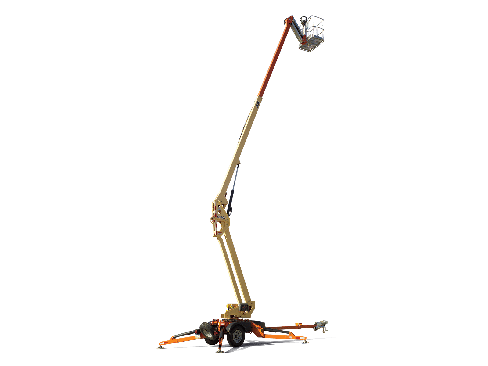 jlg t500j towable boom lift