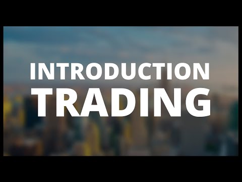 01 - Introduction | Formation Débutant Trading 2017