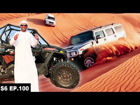 1000CC Insane Buggy and Hammer Desert Safari to Burj Khalifa Fireworks  S06 EP.100 | MIDDLE EAST