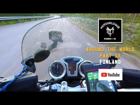 15 | MYANMAR TO UK on Motorcycles ( MOTOURLOGUE ) :FINLAND 02/02