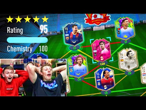 195 RATED!! - BREAKING W2S FUT DRAFT WORLD RECORD!! (FIFA 21)