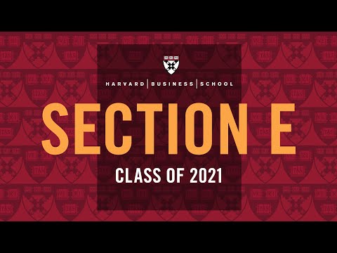 2021 Harvard Business School MBA Section E Diploma Ceremony