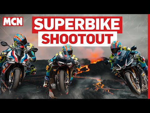 2022 Superbike Shootout | BMW M1000RR vs Ducati Panigale V4 SP2 vs Aprilia RSV4 1100 Factory (4K)