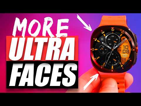 25+ MORE Of The BEST Galaxy Watch 7 Ultra Faces - Free & Paid!