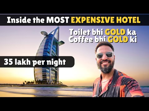 35 Lakh ka Room aur Asli GOLD  vali COFFEE ! Burj Al Arab DUBAI