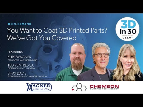 3Din30: So You Want to Coat 3D Printed Parts?