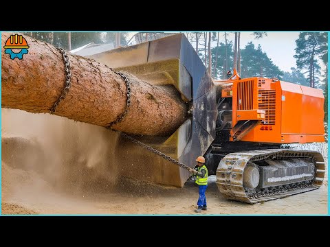 606 EXTREME Dangerous Huge Wood Chipper Machines | Best Of The Week
